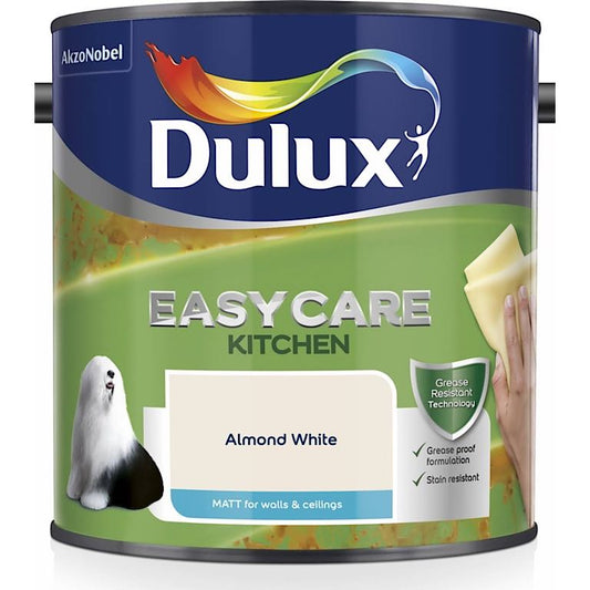 Dulux Easycare Kitchen Matt 2.5L Almond White