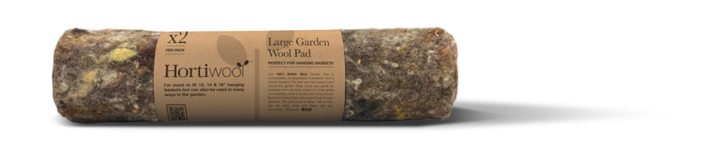 Hortiwool Wool Hanging Basket Liners Display Unit