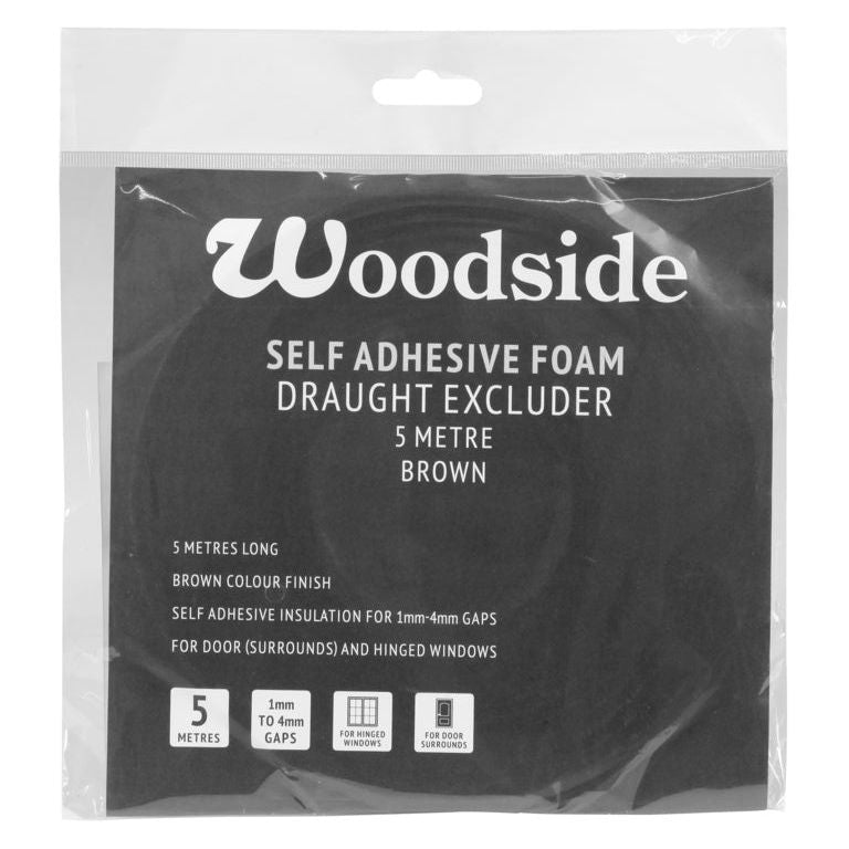 Woodside Self Adhesive Foam Draught Excluder
