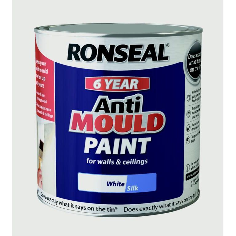 Ronseal 6 Year Anti Mould Paint 2.5L