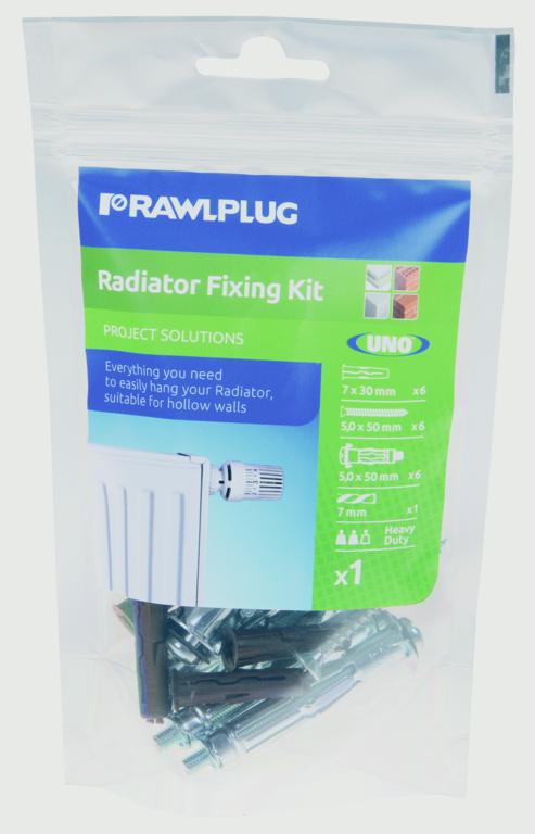 Rawlplug Radiator Fixing Kit