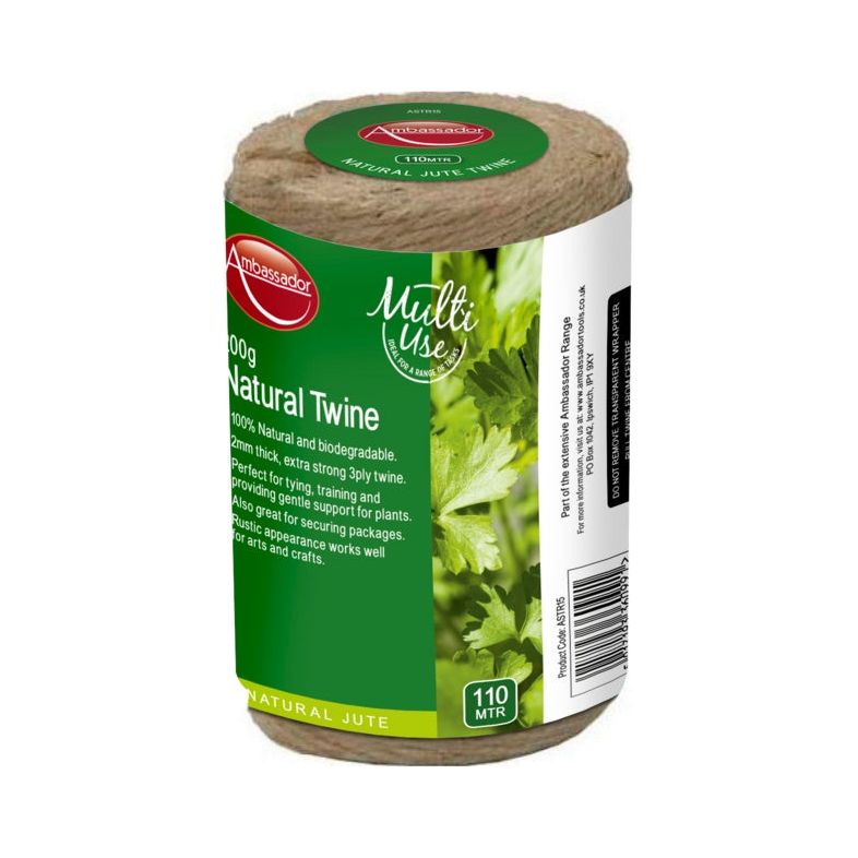 Bobina de yute natural Ambassador de 3 capas