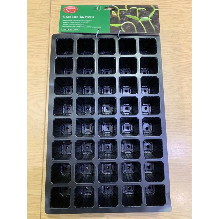 Insertos para bandeja de semillas Ambassador, paquete de 5