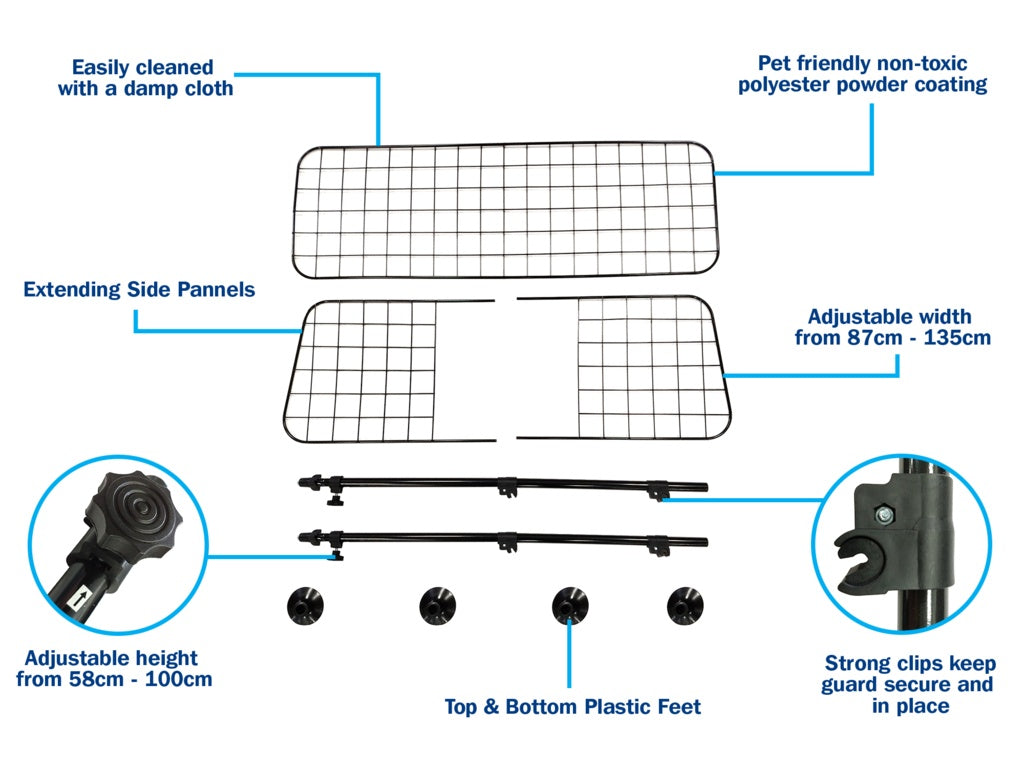 Streetwize Dog Guard Mesh Grille