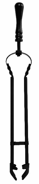 Hearth & Home Black Companion Set With Round Base 5 Piece 19"