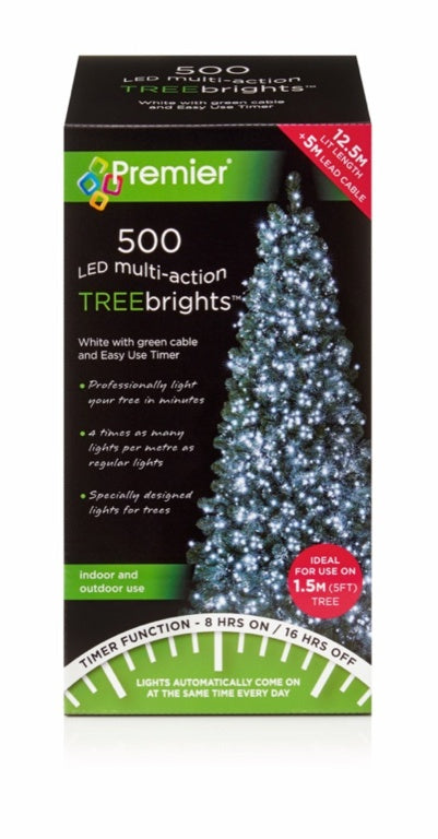 Premier 500 LED Multi Action Treebrights With Timer