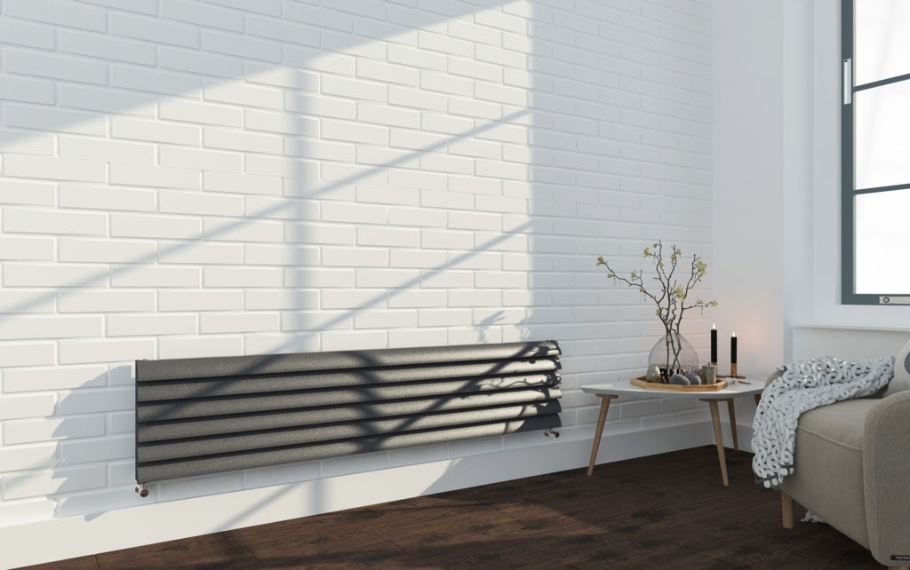 SP Anthracite Designer 6 Bar Radiator 355mm x 1600mm