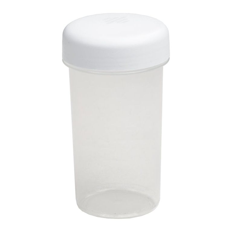 Wham Cuisine Screw Top Beaker 350ml Clear Ice White