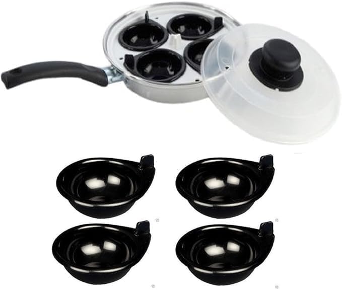 Mtk Housewares 4 Cup Egg Poacher Non Stick
