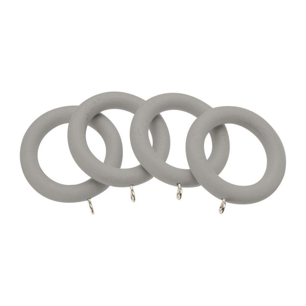 Woodside Wood Pole Rings M/Grey Pack 4