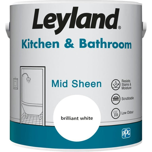 Leyland Kitchen & Bathroom Mid Sheen 2.5L