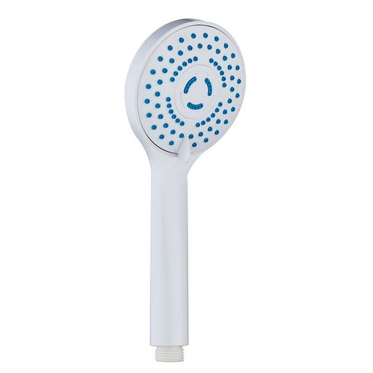 Blue Canyon 3 Function Shower Head White