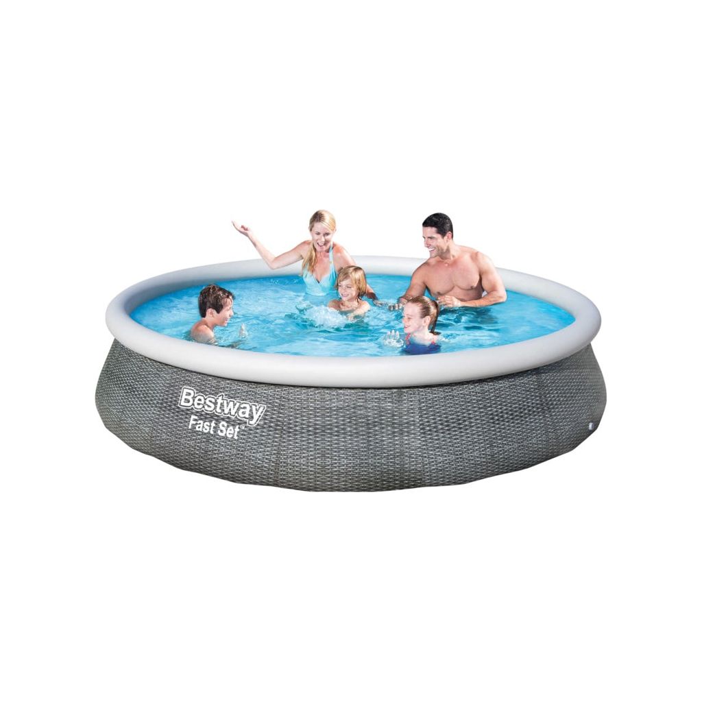 Bestway Rattan Fast Set Pool