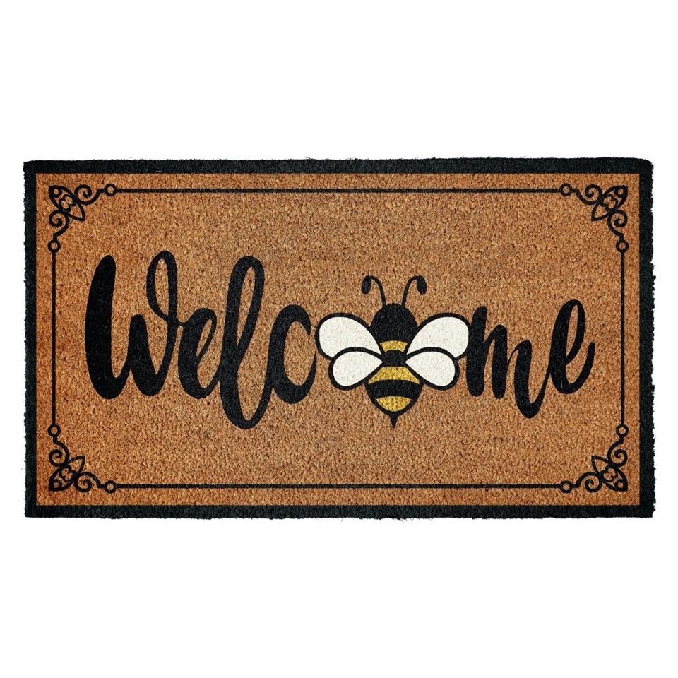 Groundsman Welcome Bee Doormat