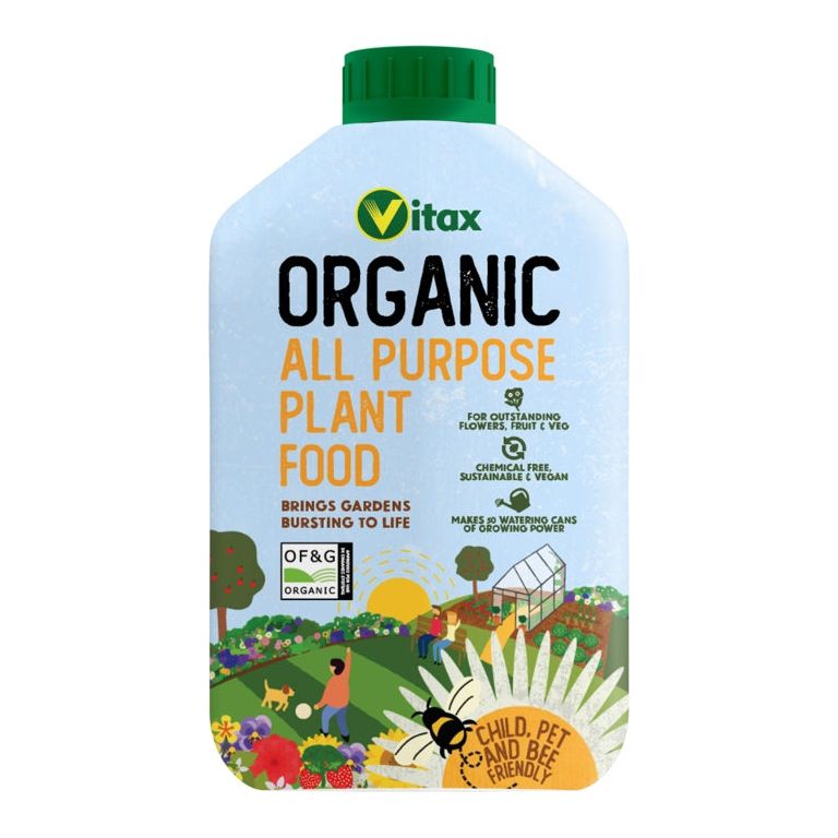Vitax Organic All Purpose Plant Food 1ltr