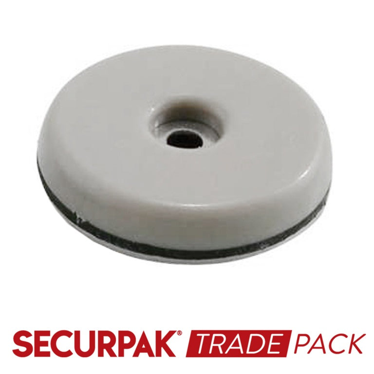 Securpak Slide Glides Screw Fix/Adh.50mm 4 Pack