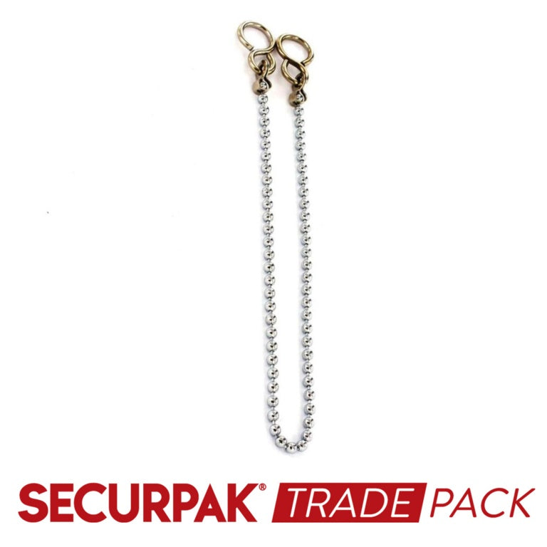Securpak Bath Ball Chain Cp 450mm 6 Pack