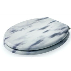 Blue Canyon Marble Effect Mdf Toilet Seat