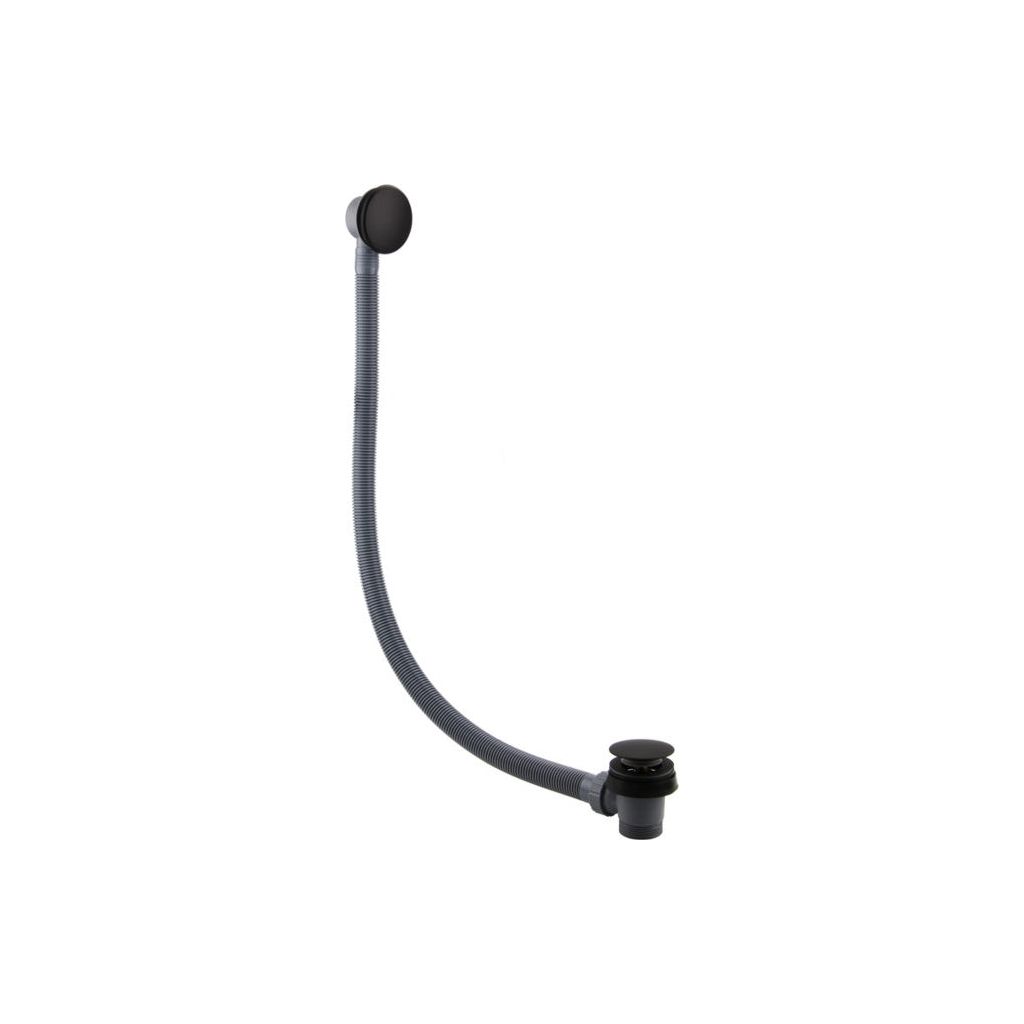 PJH Black Bath Pop Up Waste