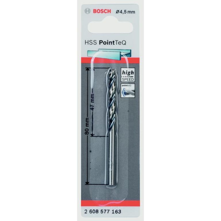 Bosch HSS Twist PointTeq Drill Bit