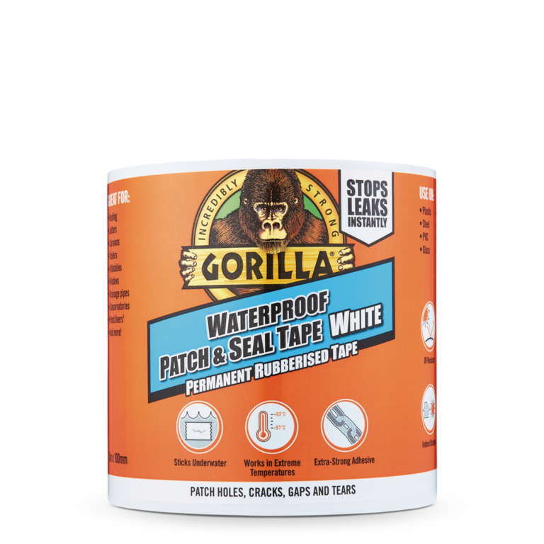 Gorilla Waterproof Patch & Seal Tape White