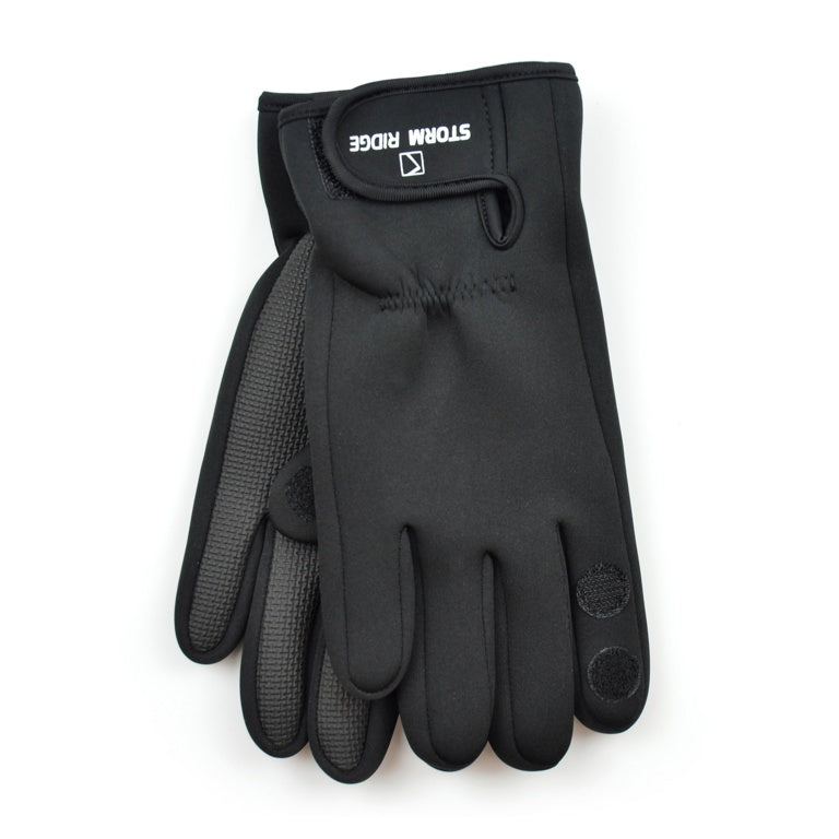 Storm Ridge Adult Neoprene Gloves Black