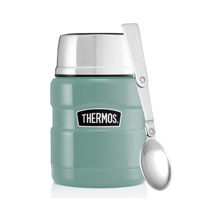 Thermos Stainless Steel King Food Flask Duck Egg 0.47L