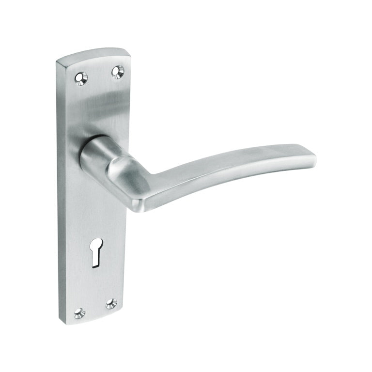Smiths Architectural Nova Lock Handle SC 168mm x 41mm