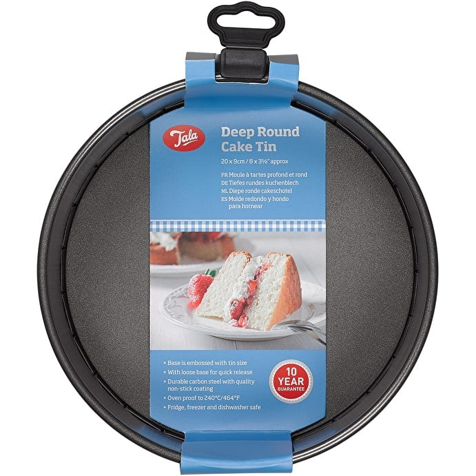 Tala Deep Cake Tin Loose Base 20cm