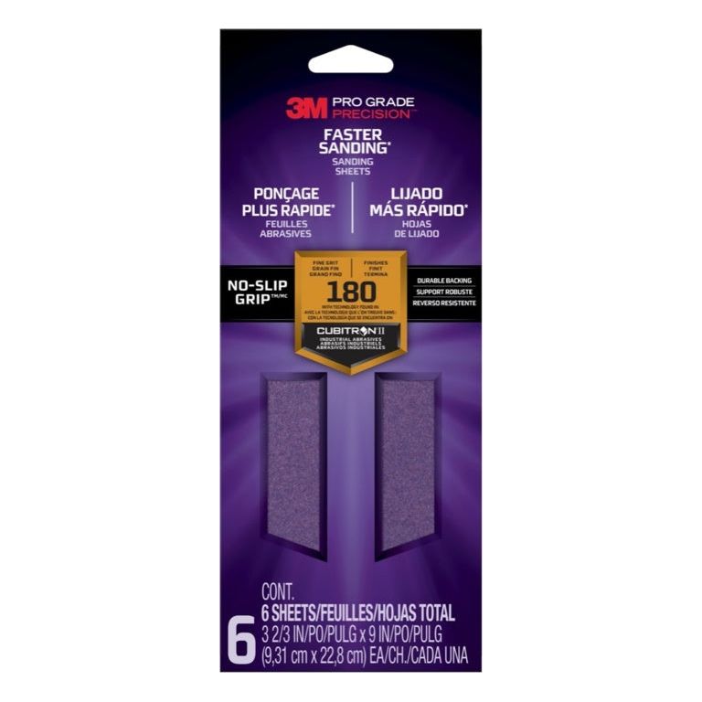 3M Sanding Sheets Pack 6