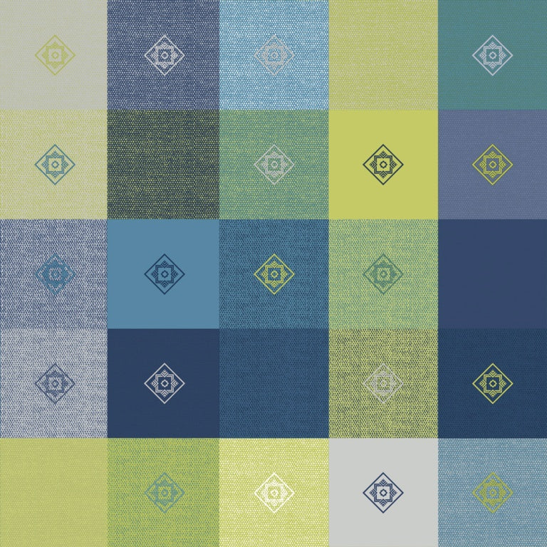 d-c-fix® Manhattan Table Cloth - Victor Blue