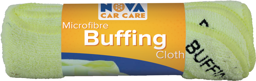 Nova Microfibre Buffing Cloth Twin Pack