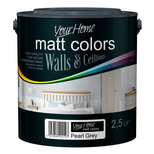 Your Home Matt Emulsion 2.5L Pearl Grey