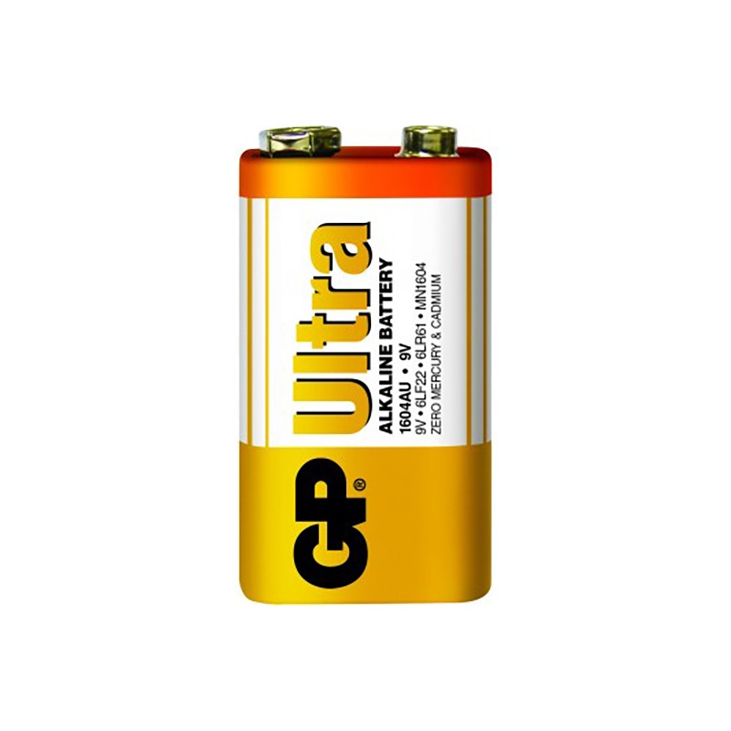 Batería GP Ultra Alcalina 9v