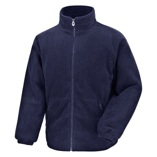 Pencarrie Quilted Fleece Navy Jacket