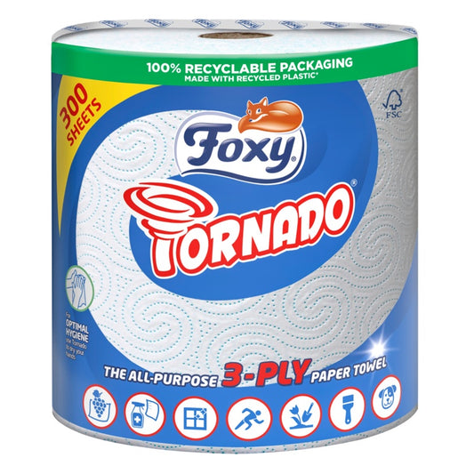 Foxy Tornado Kitchen Roll Single