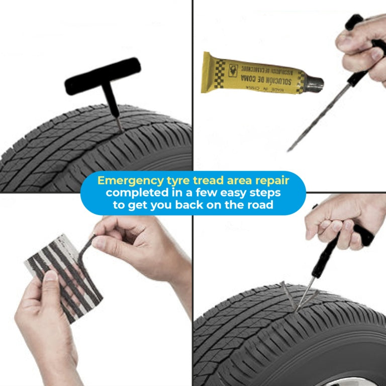 JRP Tyre Repair Kit 8 Piece