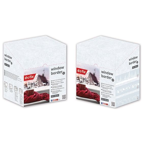 d-c-fix® Winter Border Display Box 12 Rolls