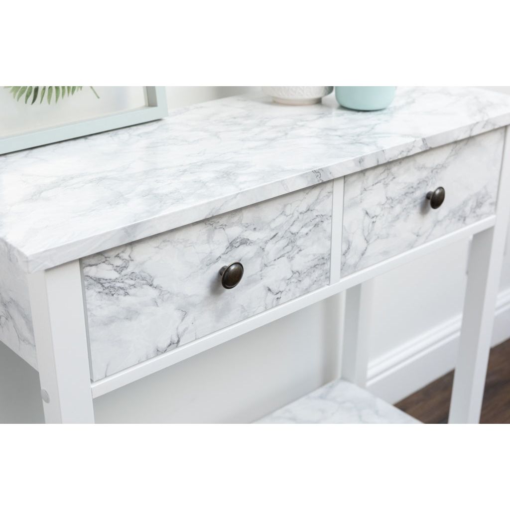 d-c-fix® Self Adhesive Film - Marble Cortes Silver