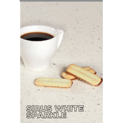 Quartz Worktop White Sparkle 3.2 x 1.6m x 20mm