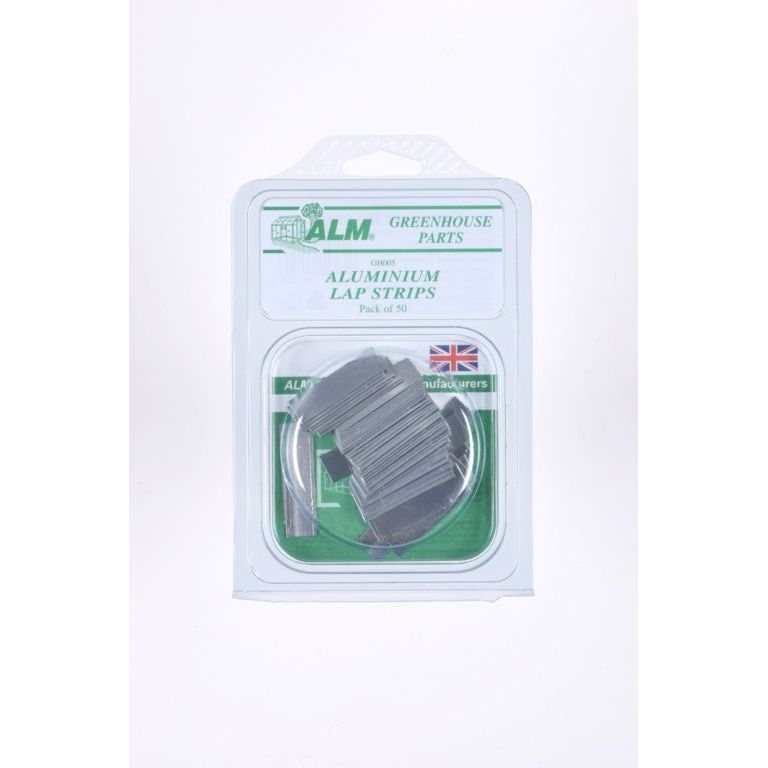 Tiras de regazo de aluminio ALM, paquete de 50