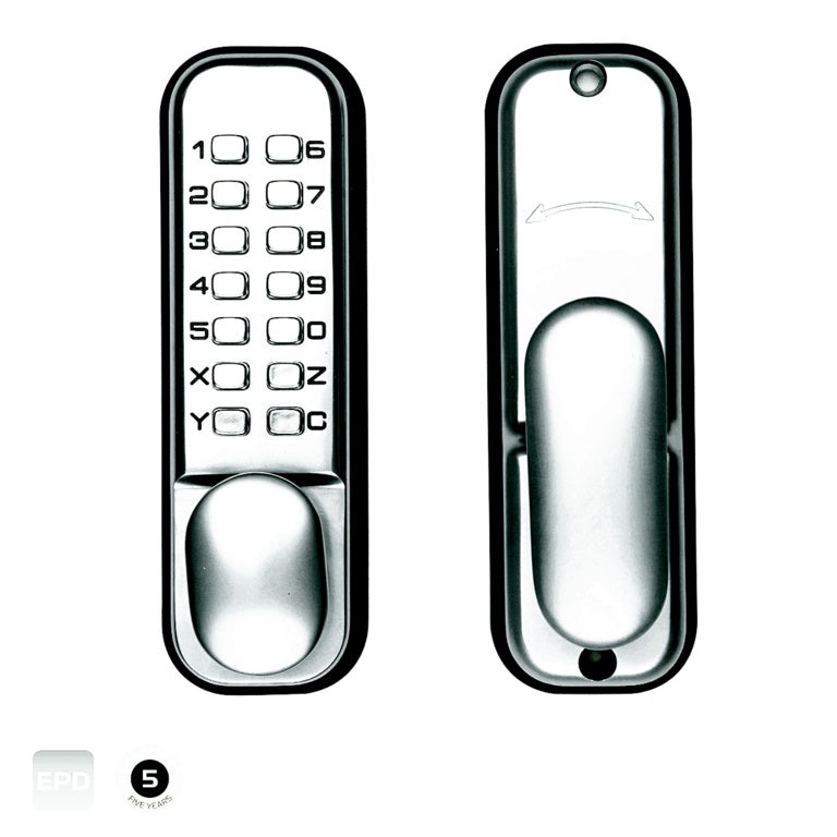 Serrure à code à bouton-poussoir mécanique Briton