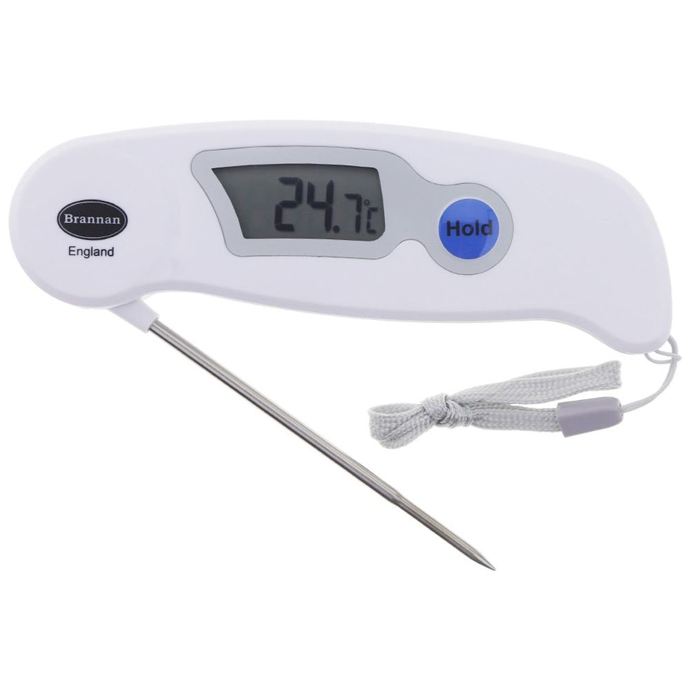 Brannan Stainless Steel Folding Probe Thermometer