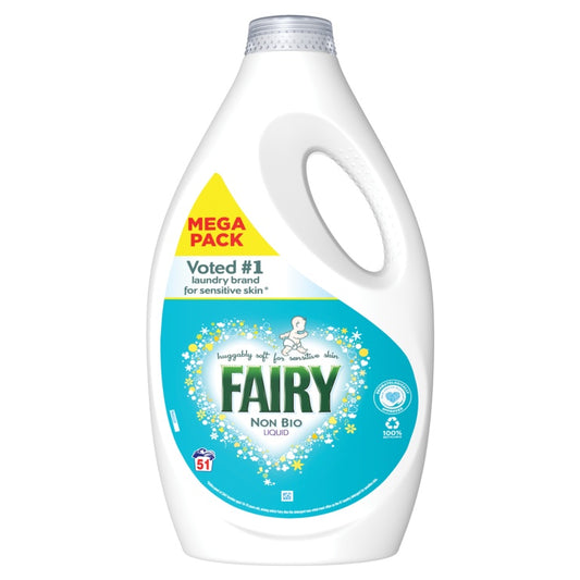 Fairy Non Bio Washing Liquid Sensitive