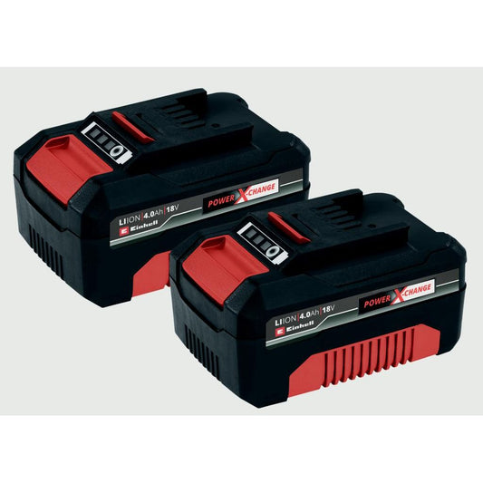 Einhell PXC 18v 2 x 4ah Batteries