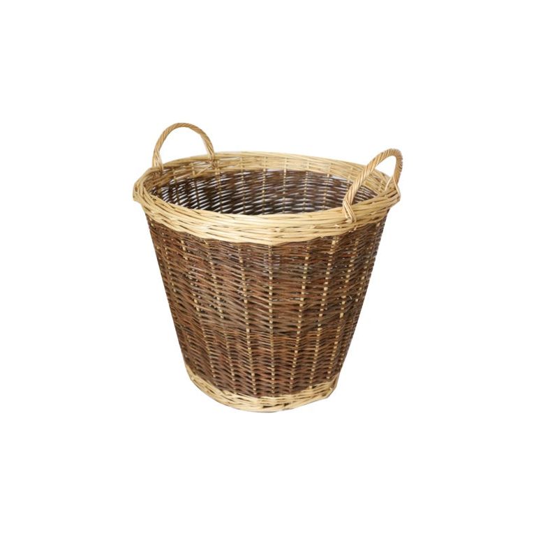 Hearth & Home 2 Tone Log Basket Large