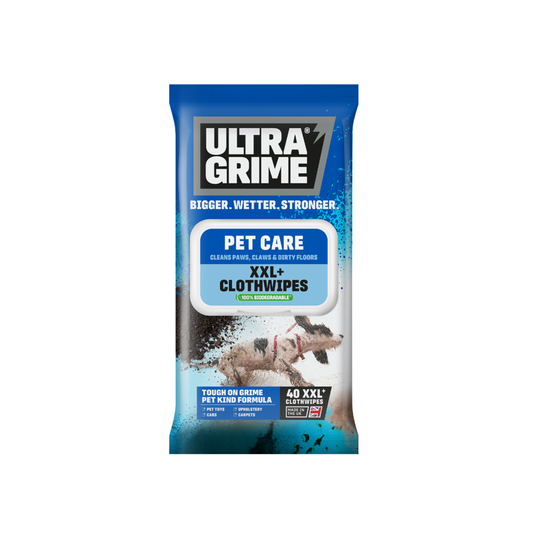 Ultragrime Life Pet Care Cloth Wipes 40 Pack