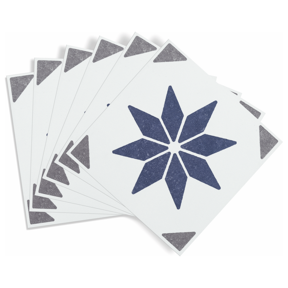 d-c-fix® Self Adhesive Wall Tile Alia Blue