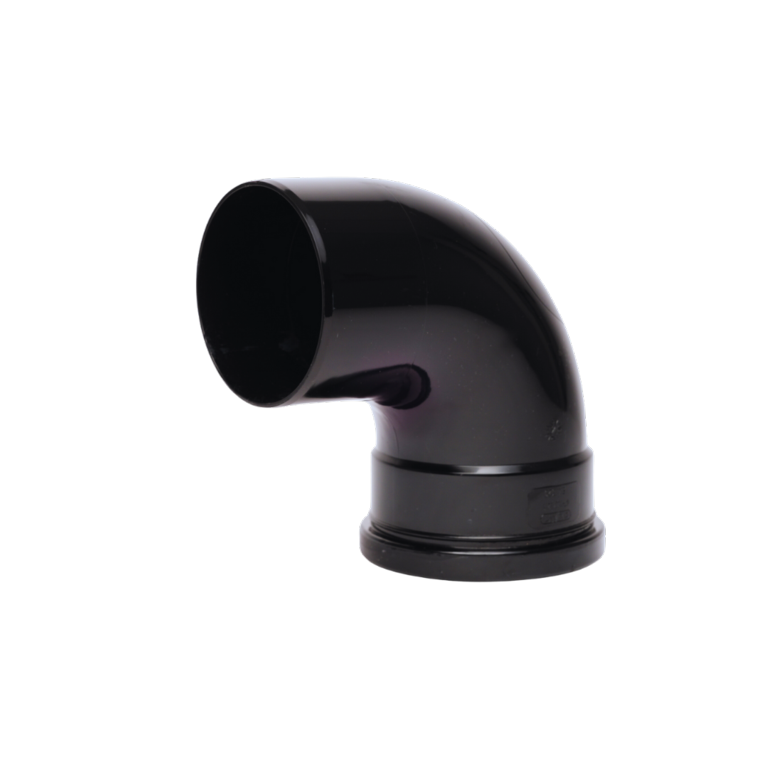 Davant Single Socket 92° Bend Black