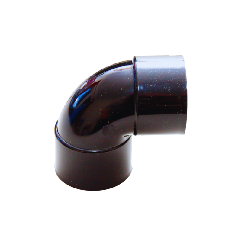 Davant Solvent Weld Knuckle 90° Bend Black